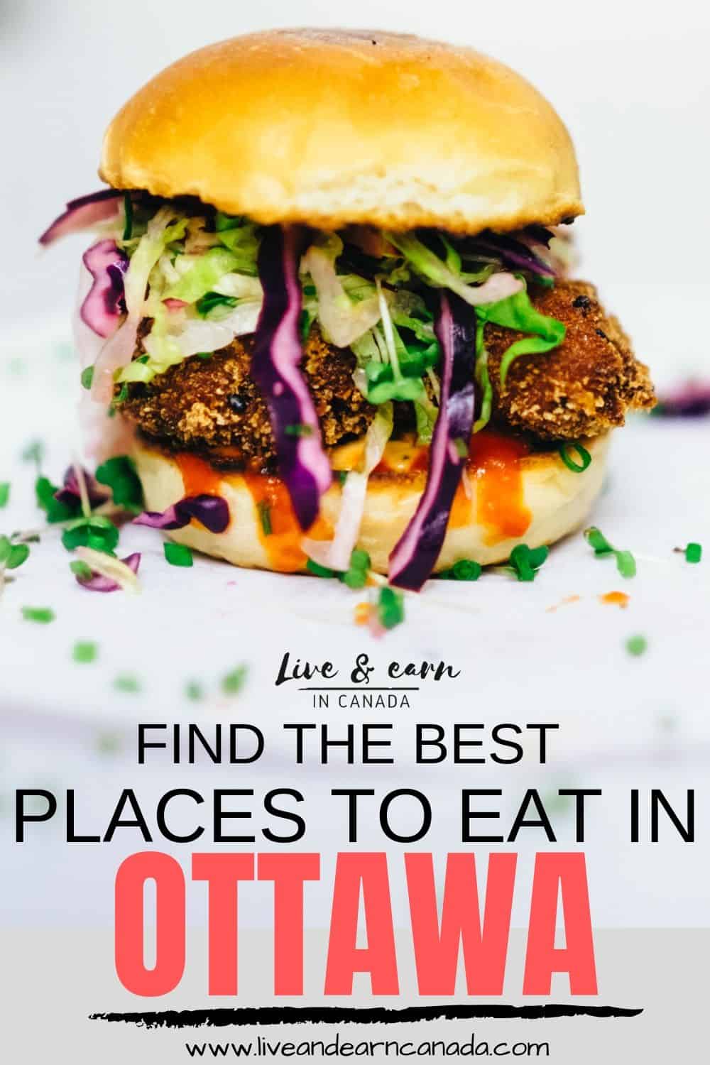 If you are looking for some of the best places to eat in Ottawa, try out these Ottawa Restaurants today! Find the best meals in Ottawa right now #ottawafood #ottawa #ottawacanada