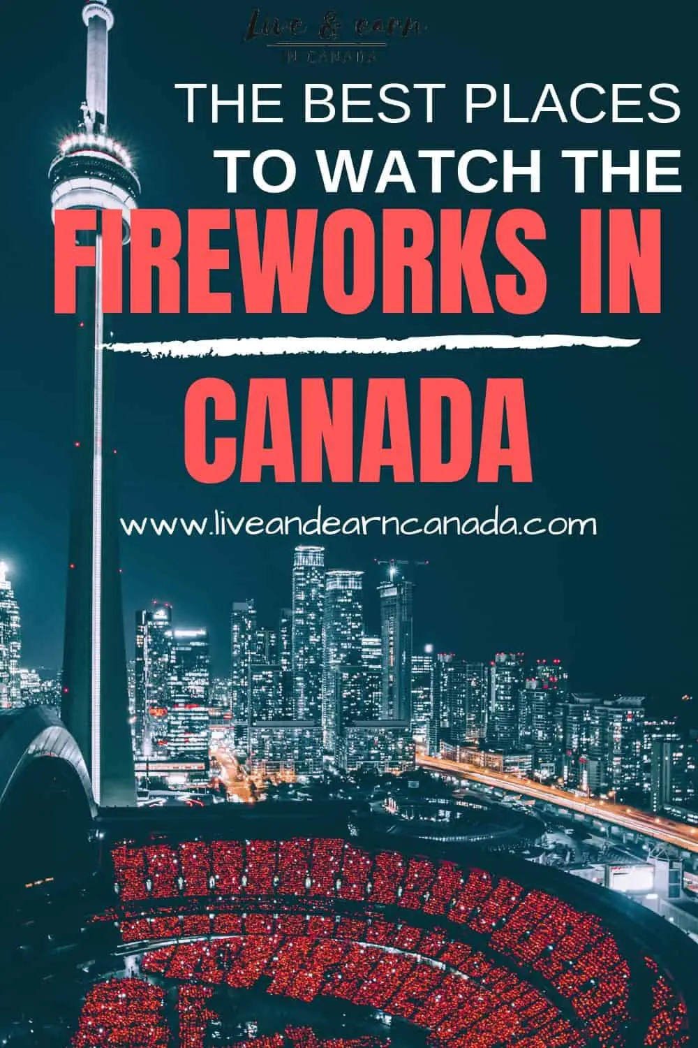 Canada Day Fireworks! Here all the best places to watch the Canada Day Fireworks in Canada! Enjoy Canada Day Celebrations with all our tips #Canadaday #Canadadayfireworks