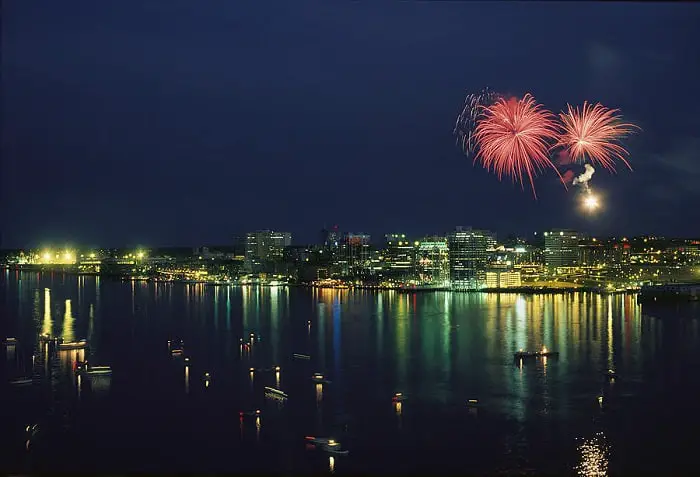 Fireworks in Halifax