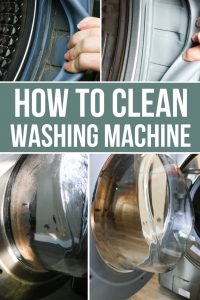 How to wash your washing machine this spring to help clean your clothes better!