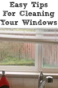 Tips for cleaning your window during spring!