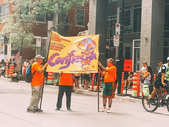 Carifiesta Carnival in Montreal! Carifiesta Caribbean Event, the best event in Montreal. If you are looking for free things to do in Montreal, be sure to attend the Carifiesta! #Montreal #Carivibe