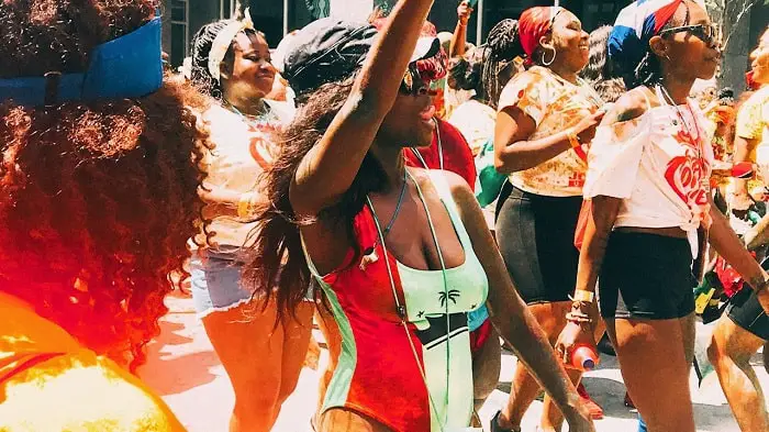 Carifiesta Carnival in Montreal! Carifiesta Caribbean Event, the best event in Montreal. If you are looking for free things to do in Montreal, be sure to attend the Carifiesta! #Montreal #Carivibe