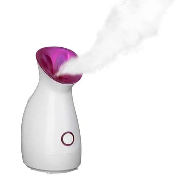 Use a face steamer to get rid of blackheads and other toxins from your body.
