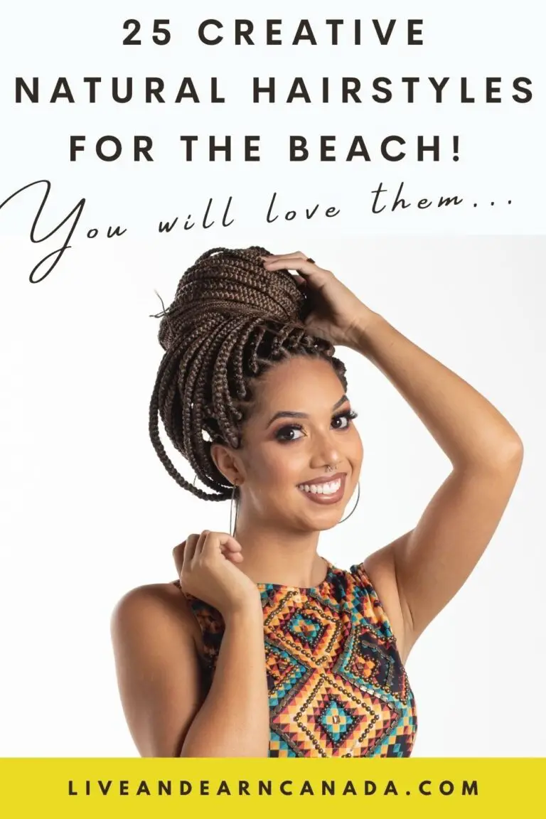 25 Awesome & Easy Natural Hairstyles For The Beach Vacation