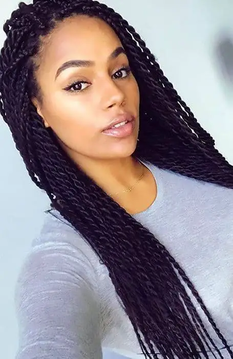Senegalese twists that you can wear as a protective style