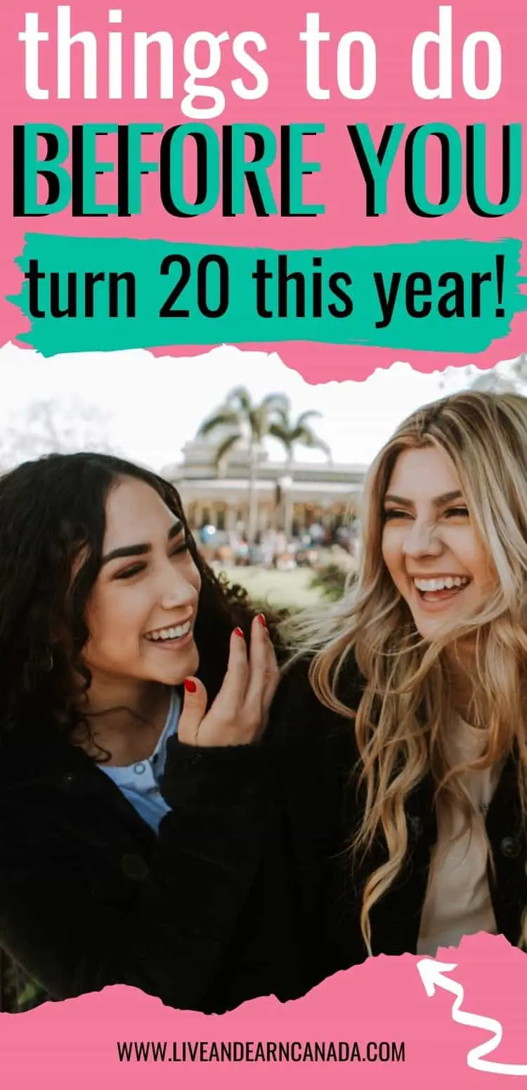 Here is a list of things to do before you turn 20! Find 20 Things To Do Before You Turn 20! Do you have a bucket list of things to do before you turn twenty? no? read ours #turn20