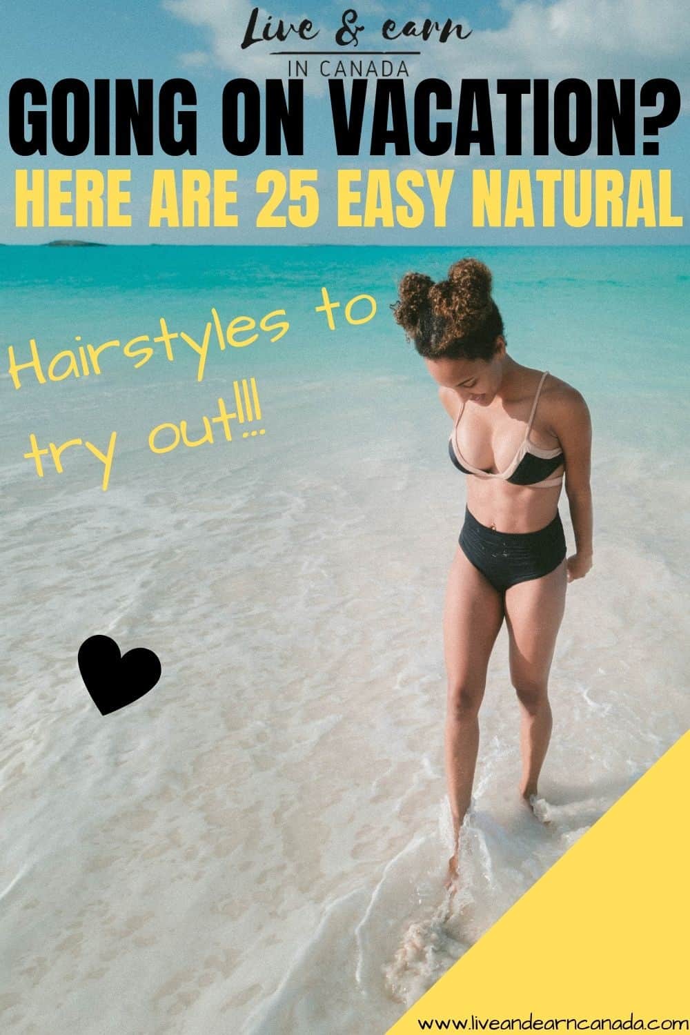 25 Awesome Easy Natural Hairstyles For The Beach Vacation