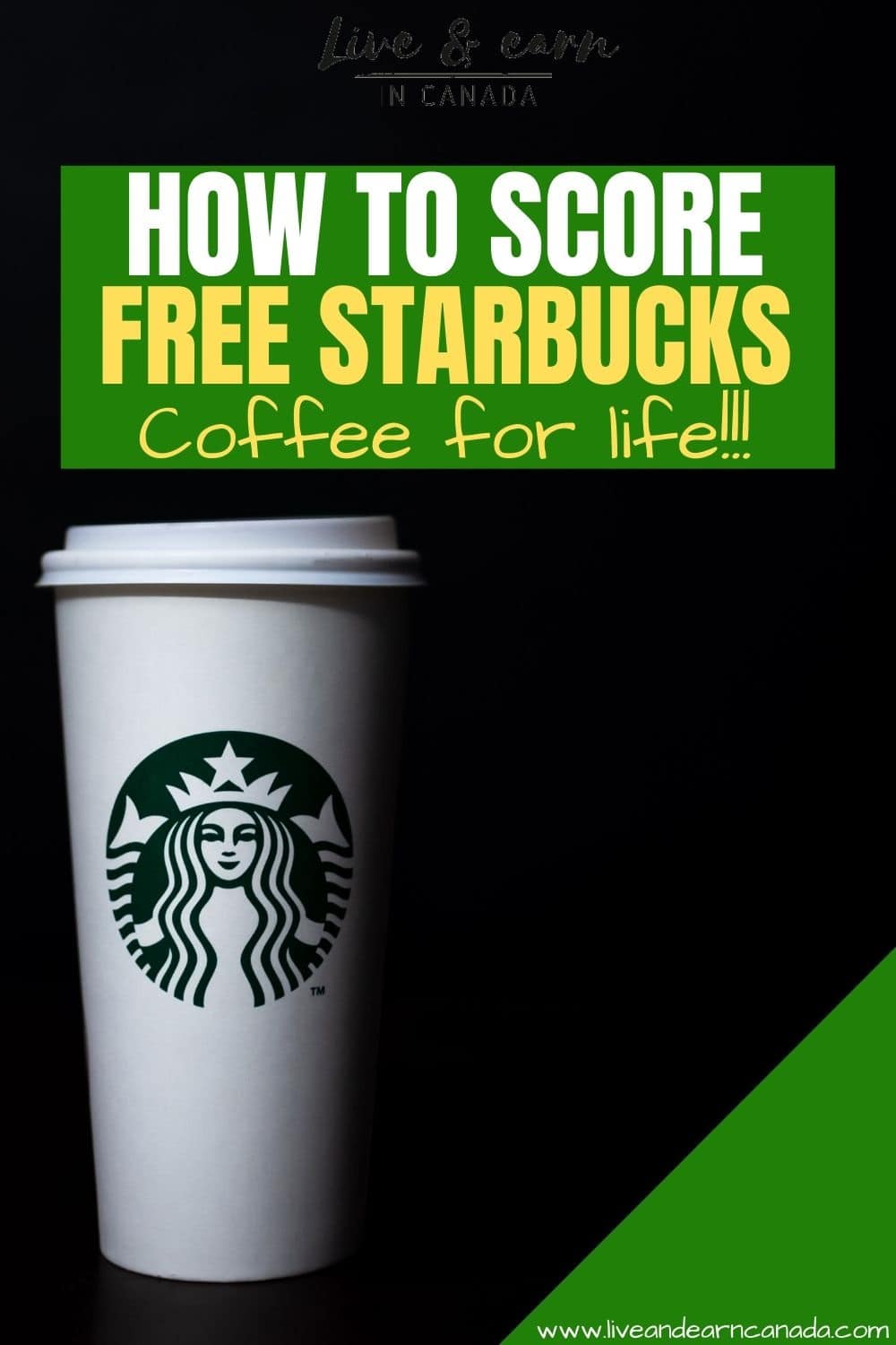 If you are looking for ways to get free Starbucks coffee, we have all the tips you need right here. Here is how to get free Starbucks drinks everyday for life. Get yourself free Starbucks coffee order right now #freecoffee #starbucks #coffeelovers #getcoffee