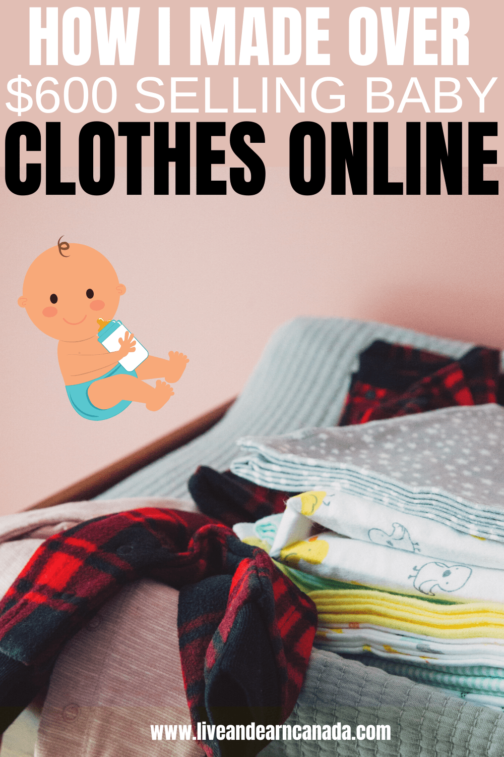 Here are our tips for selling clothes online for cash. Use our ideas for selling clothes online to make money from home. We also listed tips for selling clothes online in Canada. This is the ultimate guide for finding the best places to sell your old clothes online for money. #makemoneyonline #makemoneyfromhome #sidehustle #makemoney #frugal #makemoneyfast start selling new, used, recycled, vintage or high end clothes online.