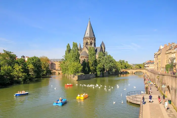 The best city to visit in France is Metz