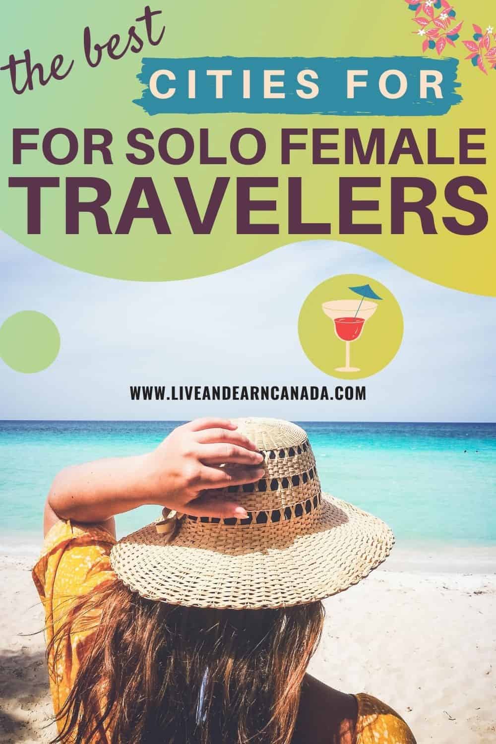 Here some of the best cities for solo female travelers. Traveling solo for the first time can be intimidating, here is a list of some best cities for solo travel. If you are looking for unique travel destinations then check out this comprehensive list. Beaches, historic towns, volcanoes, all beautiful and serene. #travelcities