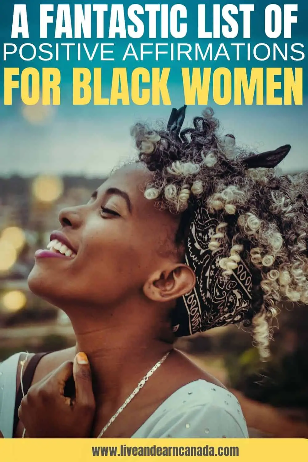 Positive Affirmations for Black Women, here are our best. If you are looking for daily affirmations for black women, look no further than this post. We have a great list of motivational affirmations that black women can use #possitiveaffirmations #blackwomen