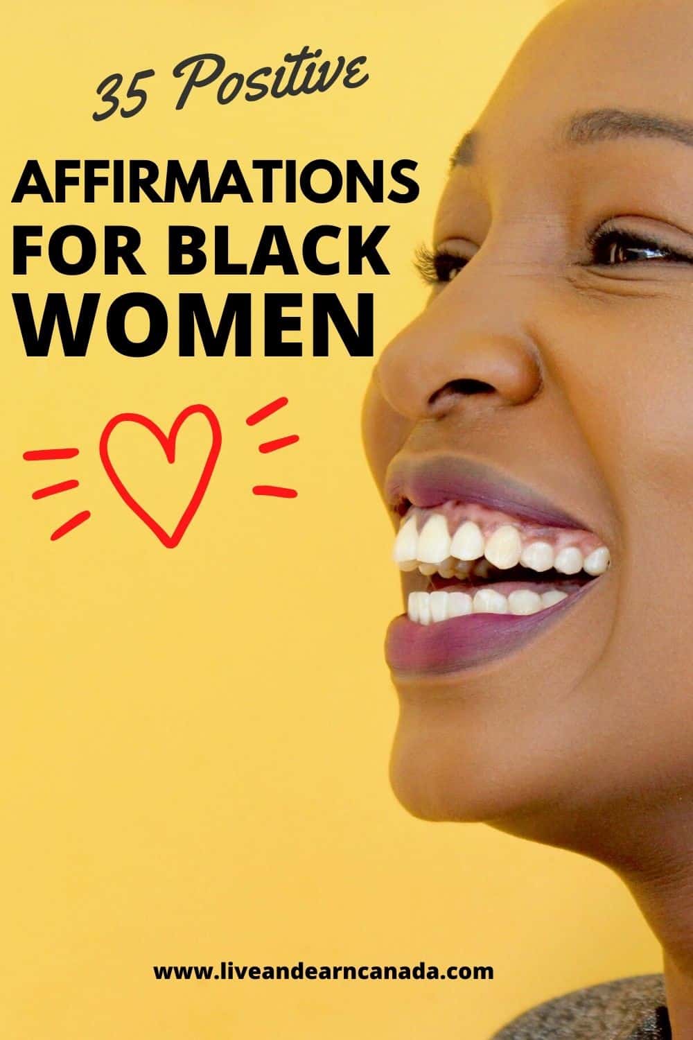 Positive Affirmations for Black Women, here are our best. If you are looking for daily affirmations for black women, look no further than this post. We have a great list of motivational affirmations that black women can use #possitiveaffirmations #blackwomen