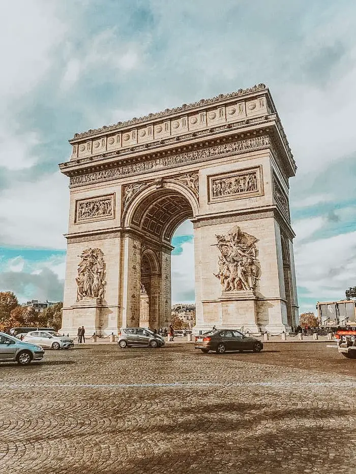 Visit the Arc De Triomphe in Paris. It is a beautiful monument! 