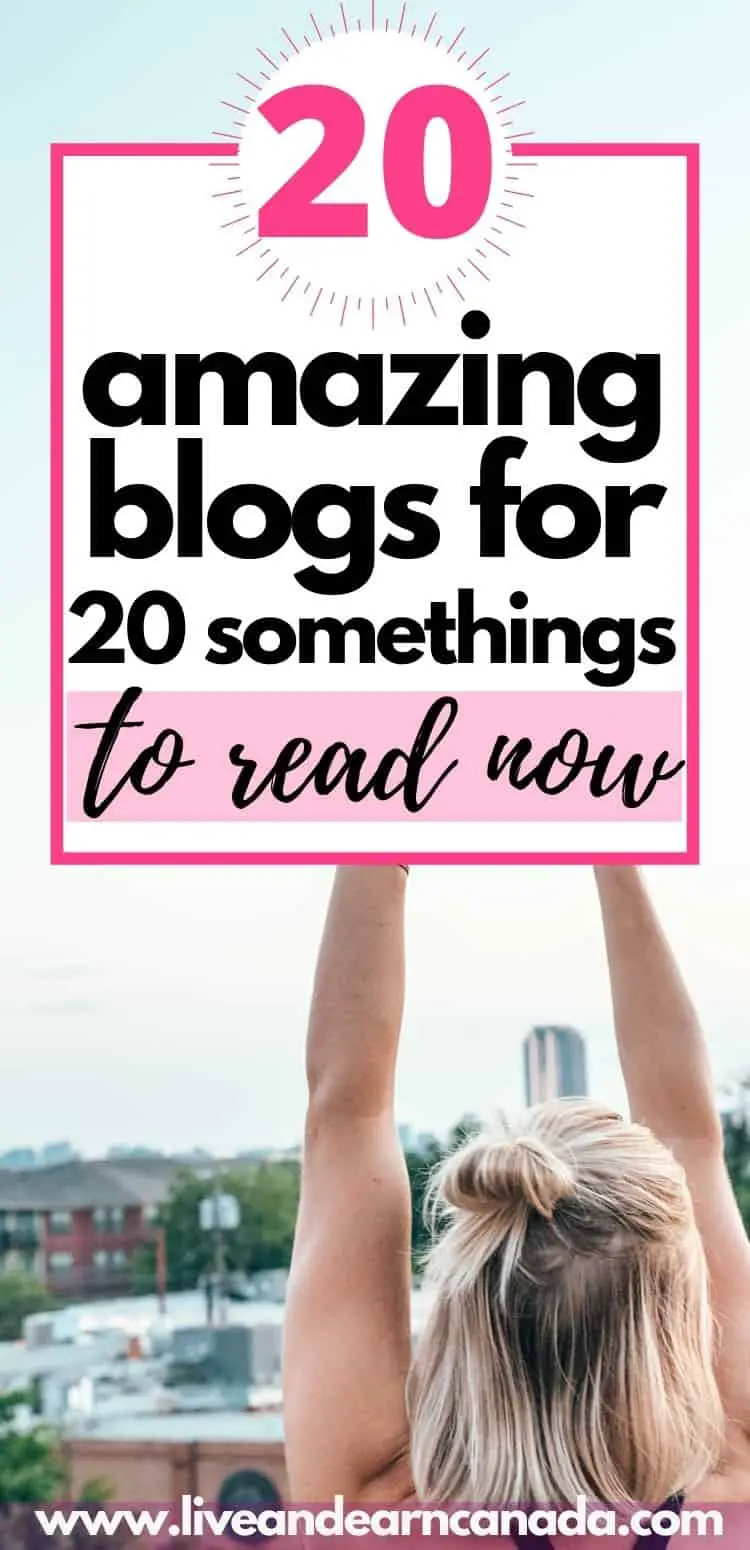 Do you consider yourself 20 something? Here is a list of blogs for twenty-somethings that inspire, motivate, and consistently share the best tips online. If you are twenty, be sure to read this #twentysomethings #20s 