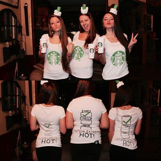 DIY Starbucks Costumes