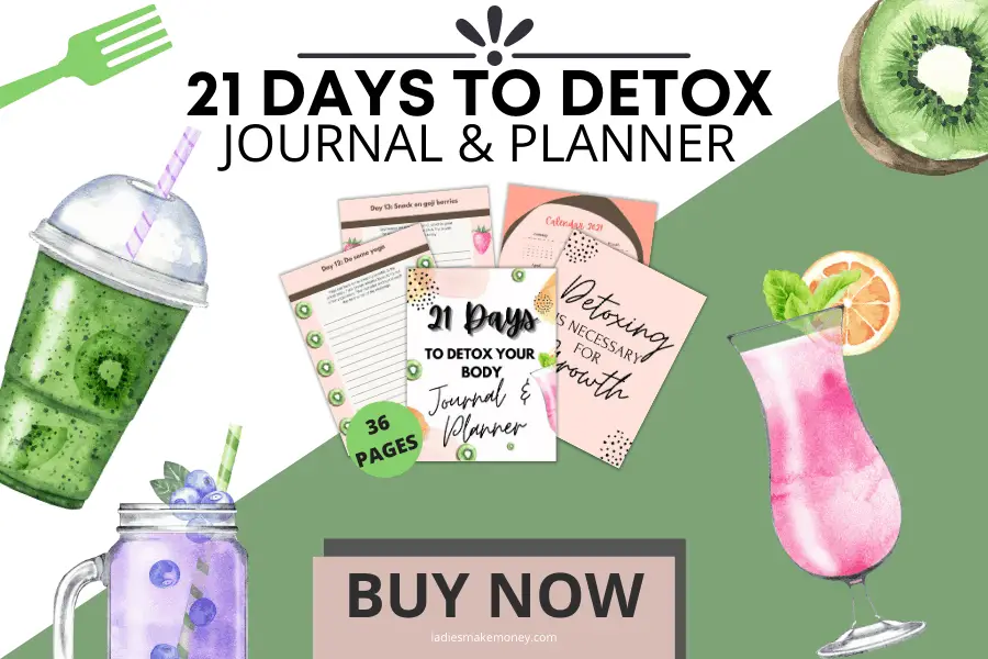 21 Days detox plan for a healthier you.