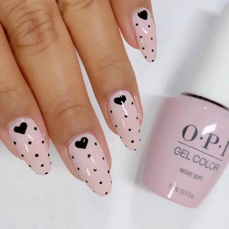 Black Hearts on Valentine Day. The Best Valentine's Day Nails Right Now! Here are some hot valentine's day nail designs, between gel valentine nails designs, valentine’s day press-on nails, and color street nails!