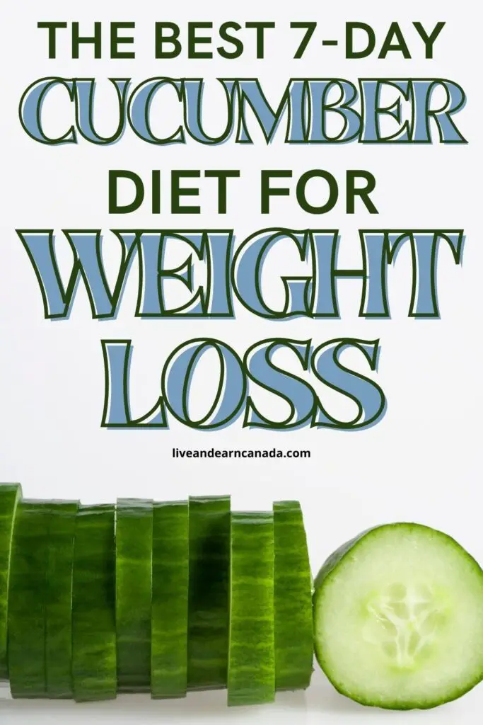 7-Day Cucumber Diet That Drops Pounds Very Fast