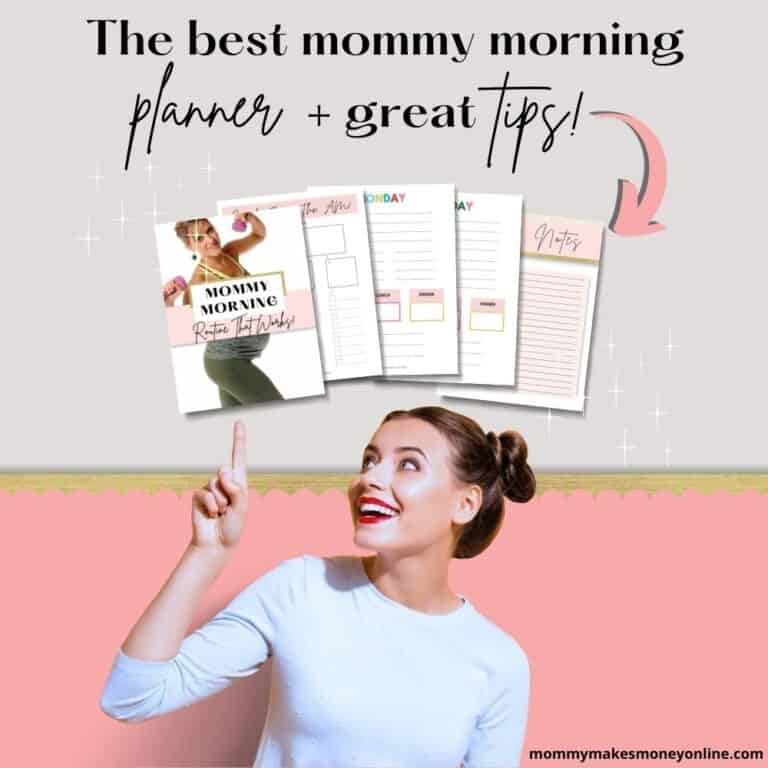 Mommy morning routine for you. Create a mom morning routine that works for you~