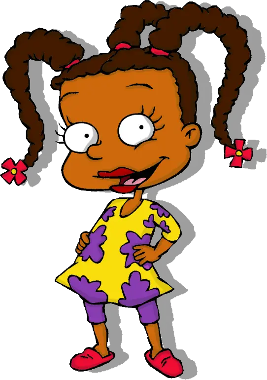 Another black female cartoon character that I love! Susie Carmichael from the Rugrats