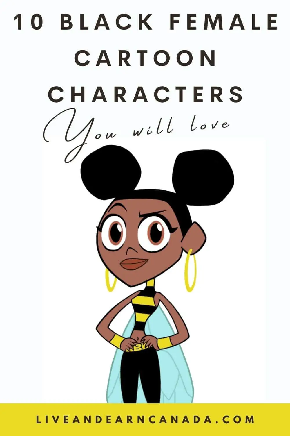 Top 10 Black Female Cartoon Characters! There are several Black female cartoon characters I used to watch as a kid. Now that I have a daughter, I want to introduce her to Black Girl Cartoon Characters! If you had to pick your top 10 favorite Black female cartoon characters who would they be?