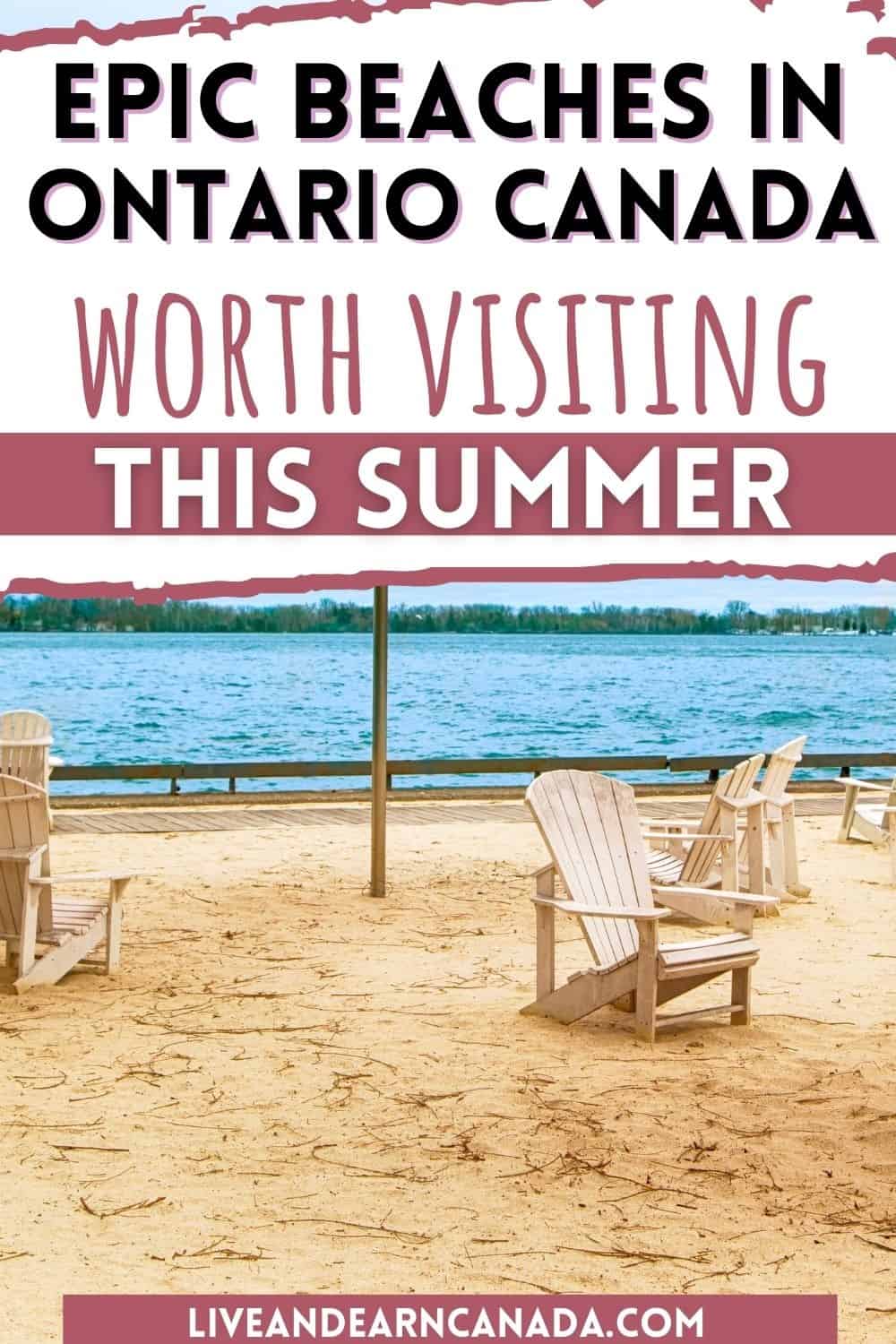 15 Best Beaches in Ontario! Ontario, Canada has beautiful freshwater beaches across the province. These 15 best beaches in Ontario are sandy beaches on gorgeous lakes. Take a day trip from Toronto to Sauble Beach or explore Sandbanks Beach in Prince Edward County.